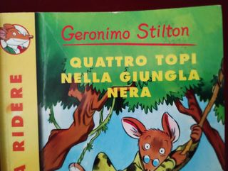 2 libri di Geronimo Stilton in italiano.