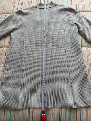 Giacca felpa fantasia blu taglia XL