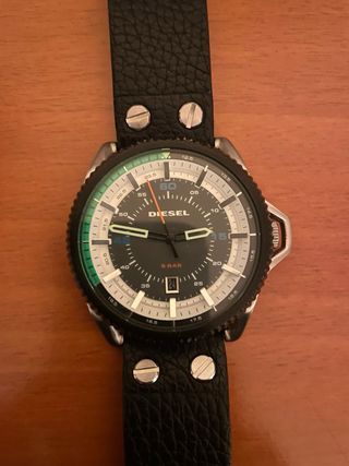 Reloj Diesel Caballero Negro/Plata