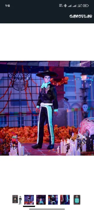 Barbie Día de Muertos Ken