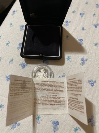 Moneta Argento Olimpiadi 1994 L1000