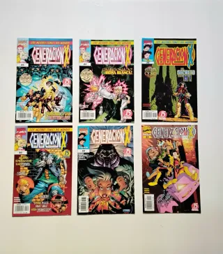 Lote 19 Comics Grapas Generación X Vol.II