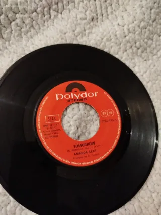 Vinile Amanda Lear Tomorrow Polydor 1977