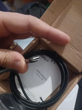 Cargador Inalámbrico Aukey Aircore 15W