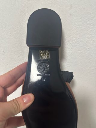 Versace Medusa Flat Sandals