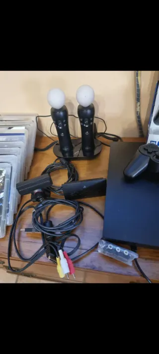 Lote PS3 + 18 juegos + accesorios