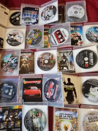 Lote PS3 + 15 juegos + accesorios