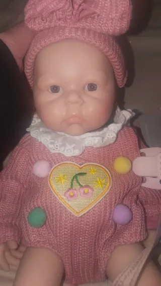 Bebé Reborn Silicona Completo Nuevo