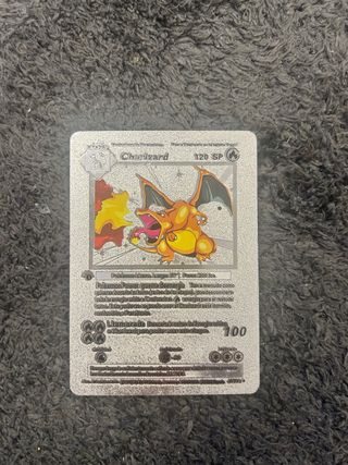 carta Charizard, escucho ofertas