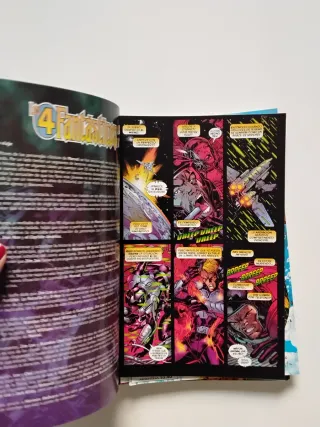 Lote 12 Cómics Grapas Los 4 Fantásticos Heroes Reb