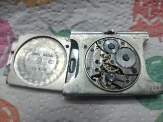 Anni 30 orologio da tasca  zenith ermeto in argent