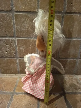 Muñeca Ángel Trapo Rosa Flores