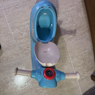 Moto correpasillos bebé azul