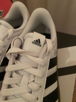 Zapatillas Adidas Mujer Blancas Marrones