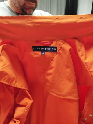 Giubbotto Sportivo Tommy Hilfiger Arancione