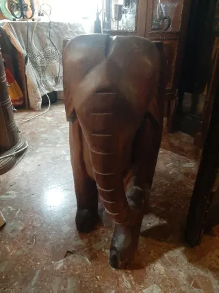 Elefante Gande Madera Decorativo
