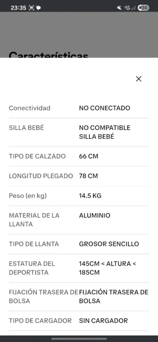 BICI PLEGABLE BTWIN TILT 120