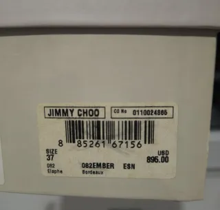 Zapatos de tacón Jimmy Choo negros