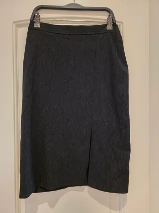 Set 2 Gonne a Sigaretta Blu e Grigio