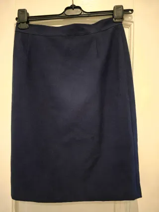 Set 2 Gonne a Sigaretta Blu e Grigio