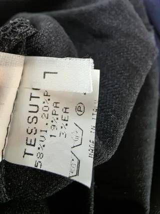 Set 2 Gonne a Sigaretta Blu e Grigio