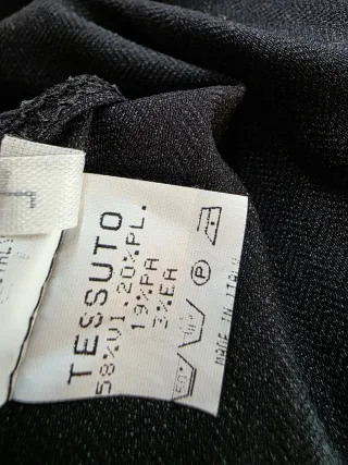 Set 2 Gonne a Sigaretta Blu e Grigio