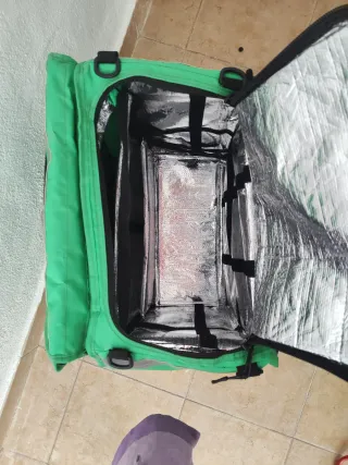 Mochila reparto Uber Eats
