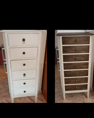 Restauración de muebles y objetos decoración.