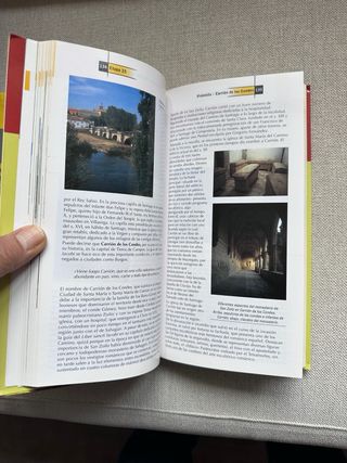 Libro guía del camino De Santiago. guía práctica