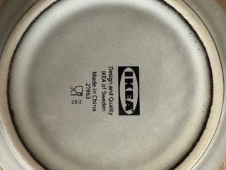 Vajilla Ikea Gladelig Cerámica