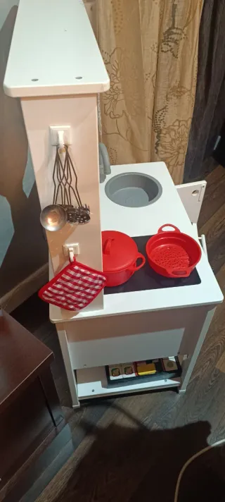 Cocina Infantil de Madera con todo los accesorios