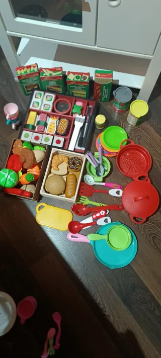 Cocina Infantil de Madera con todo los accesorios