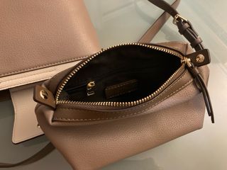 Bolso Paco Martínez Marrón y beige
