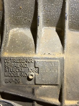 Motor BMW 530d 2007 M57 y caja de cambios