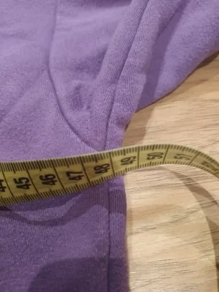 Sudadera oversize lila niña