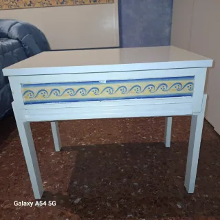 Mesilla de noche vintage madera