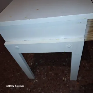 Mesilla de noche vintage madera