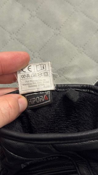 Guantes Moto Armure Invierno Negros Talla L