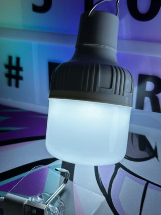 2x1 Lámparas LED Camping 80W carga USB