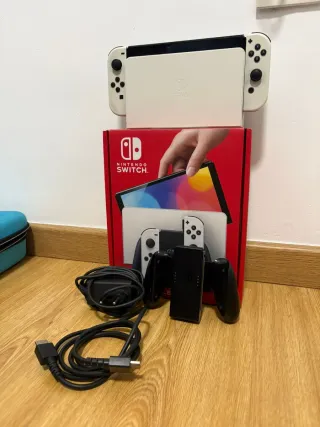 Nintendo Switch Blanca Joy-Con