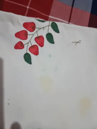 Mantel rectanguarlar  Vintage artesanía tradiciona