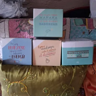 Tazas McDonald's Colección Frases Motivadoras