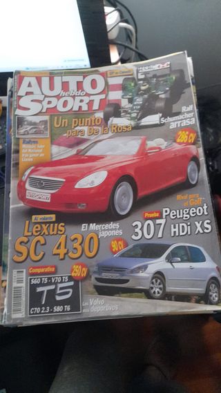 Revista Auto Hebdo Sport año 2001
