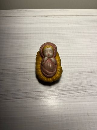 Figuras Belén: Jesús, Ángel, Oveja y Vaca