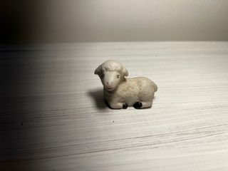 Figuras Belén: Jesús, Ángel, Oveja y Vaca