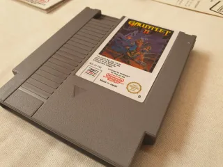 Gauntlet II Nintendo NES Completo con póster Frg
