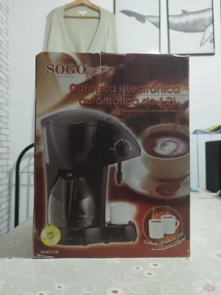 Cafetera Eléctrica por goteo.