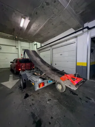 Rampa para freestyle medida principiantes.