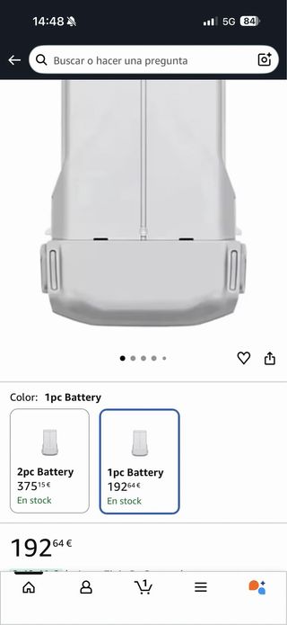 DJI Mini PRO (3,4 y 5) PLUS bateria