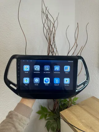 Pantalla Carplay Android para Jeep Compass